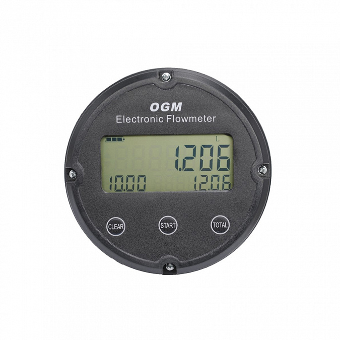 OGM-25D - Электронный счетчик для ДТ и бензина, 1" BSP (F), 20-120 л/мин