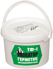 2-х компонентный герметик Новатор ТФ-1-ХС (А+В) (15,4 кг)
