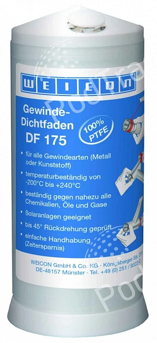 DF 175. Нить тефлоновая для герметизации резьбы (175 м) wcn30010175