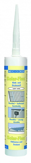 Solar-Flex® (290 мл) Специальный, сильный, упругий клей на основе MS-полимера. Устойчив к УФЛ. Белый